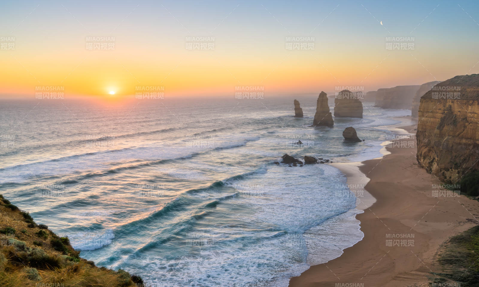 澳洲大洋路十二門徒日落海岸奇觀