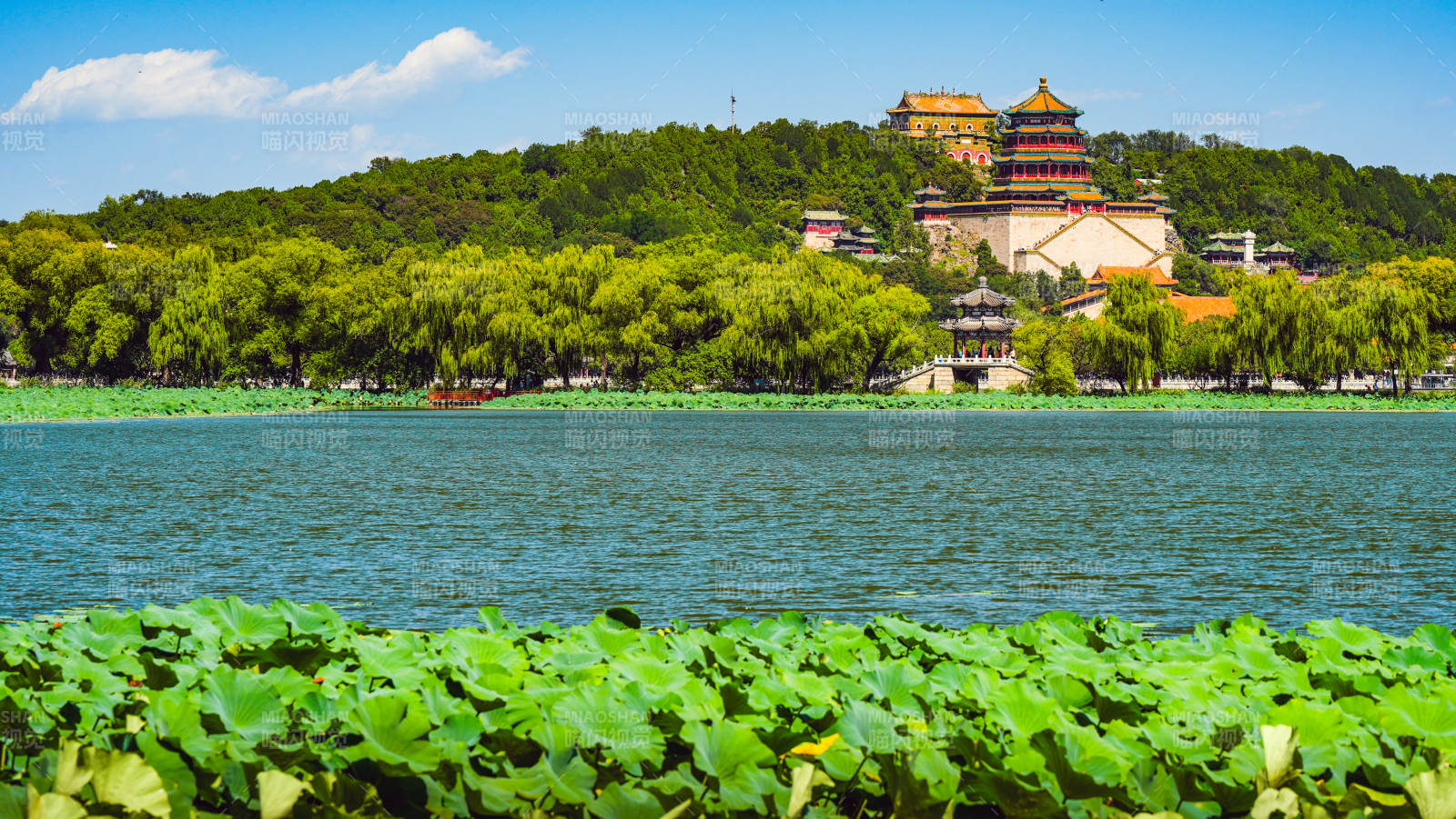 頤和園湖景