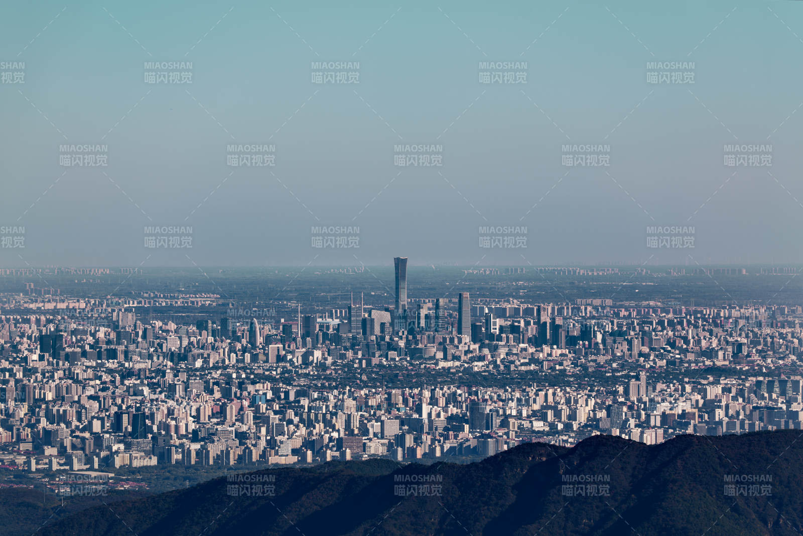 北京城市全景