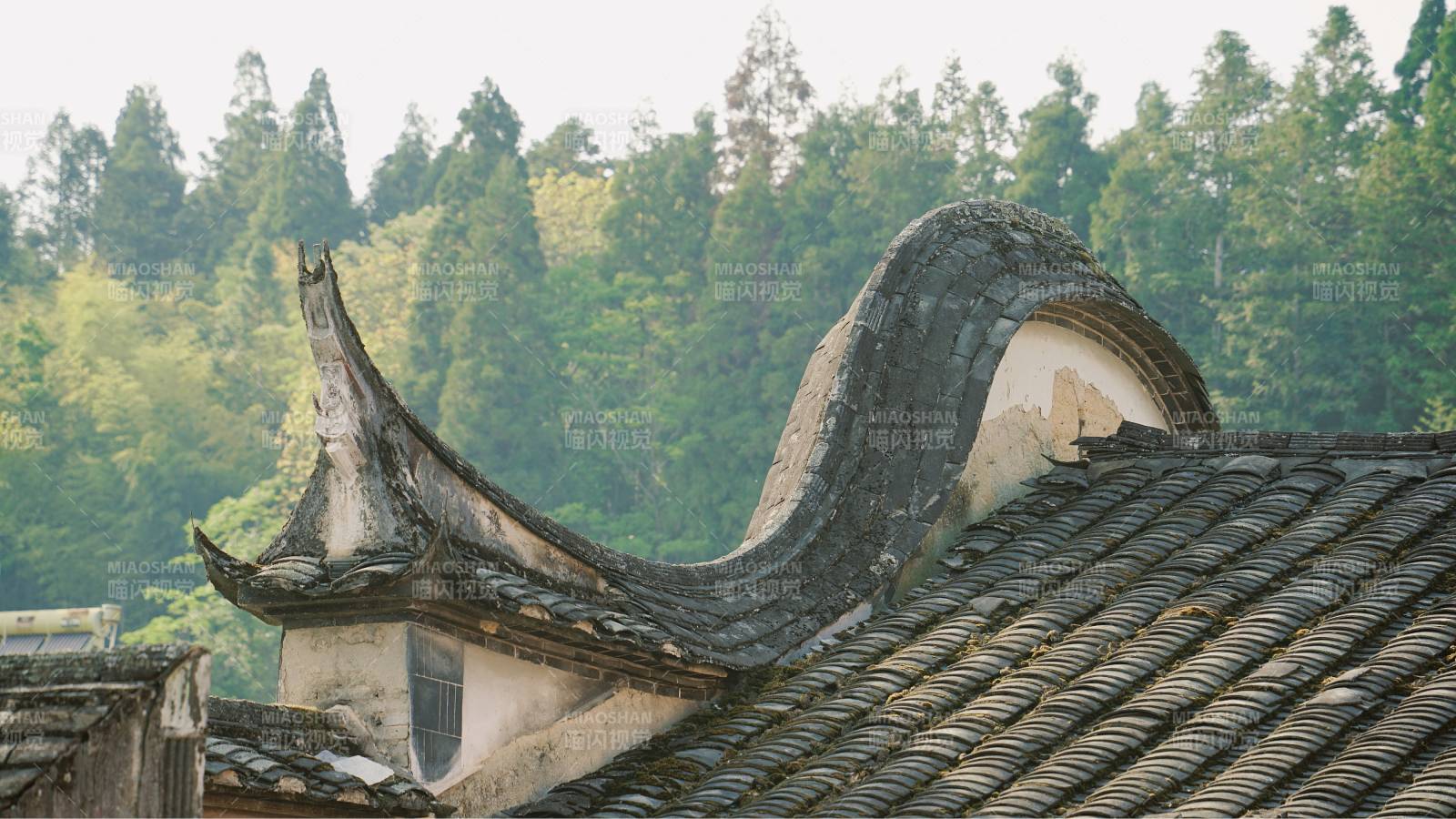飛檐翹角古建筑（福建寧德古村）