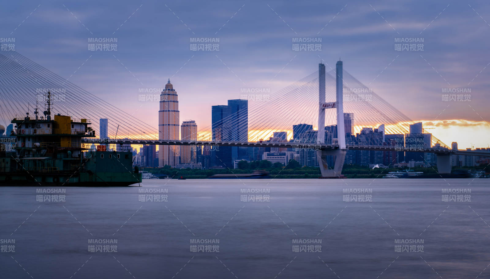 城市天際線與大橋（武漢）