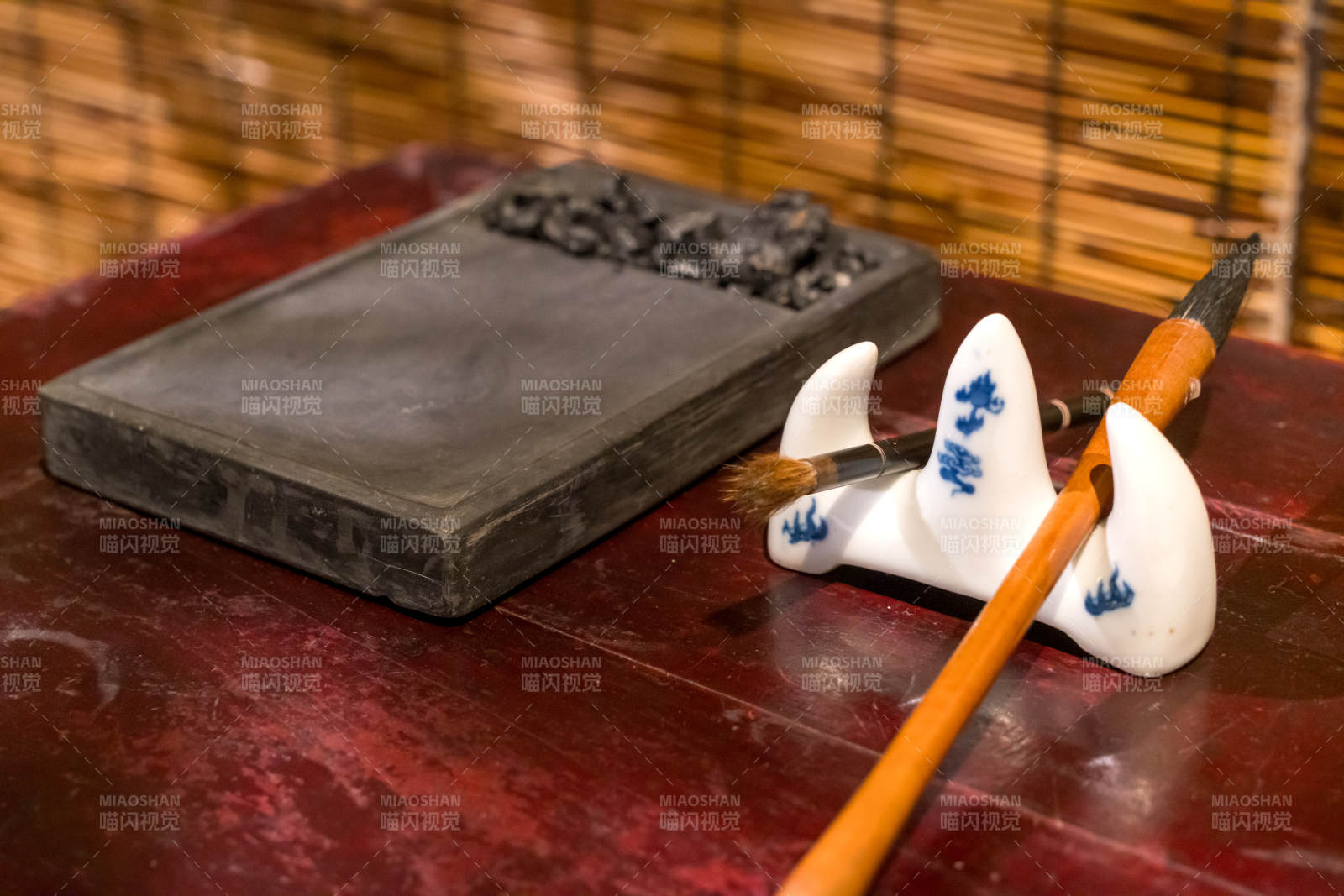 文房四寶靜置