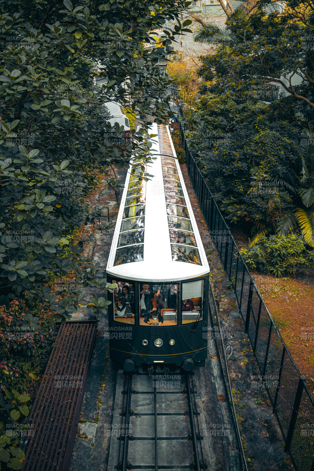 香港太平山纜車