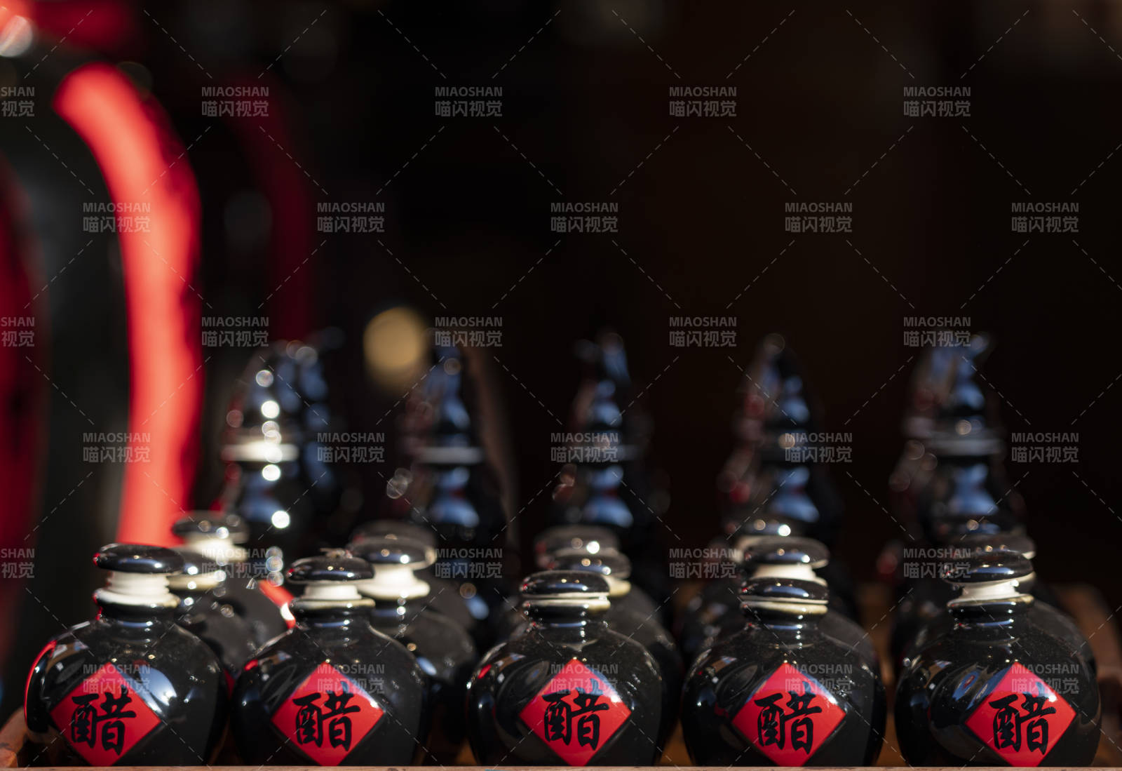 醋瓶陳列