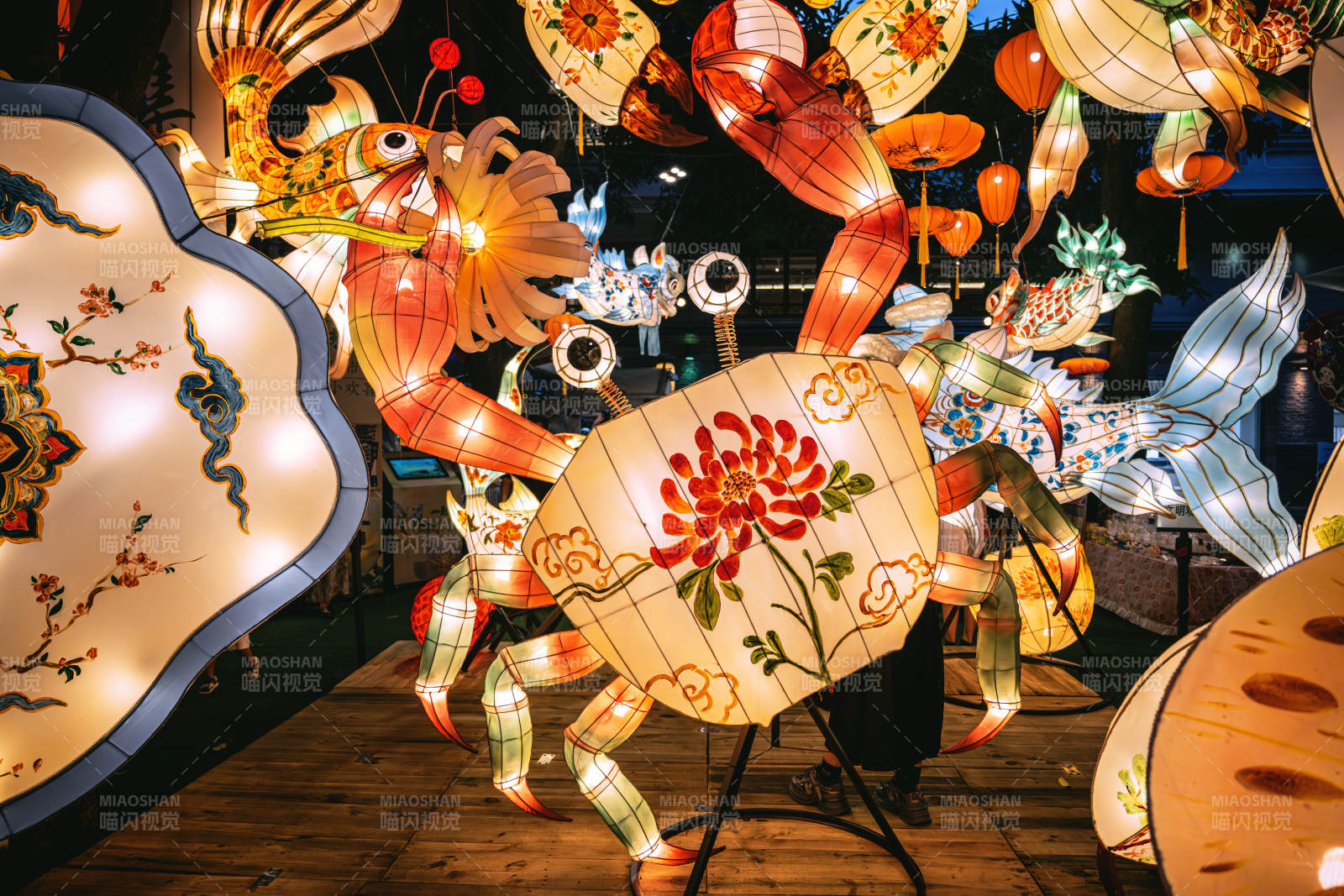 彩燈螃蟹展
