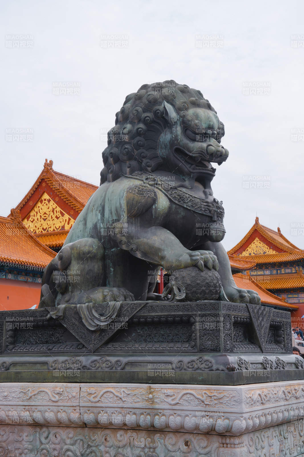 故宮獅像守衛