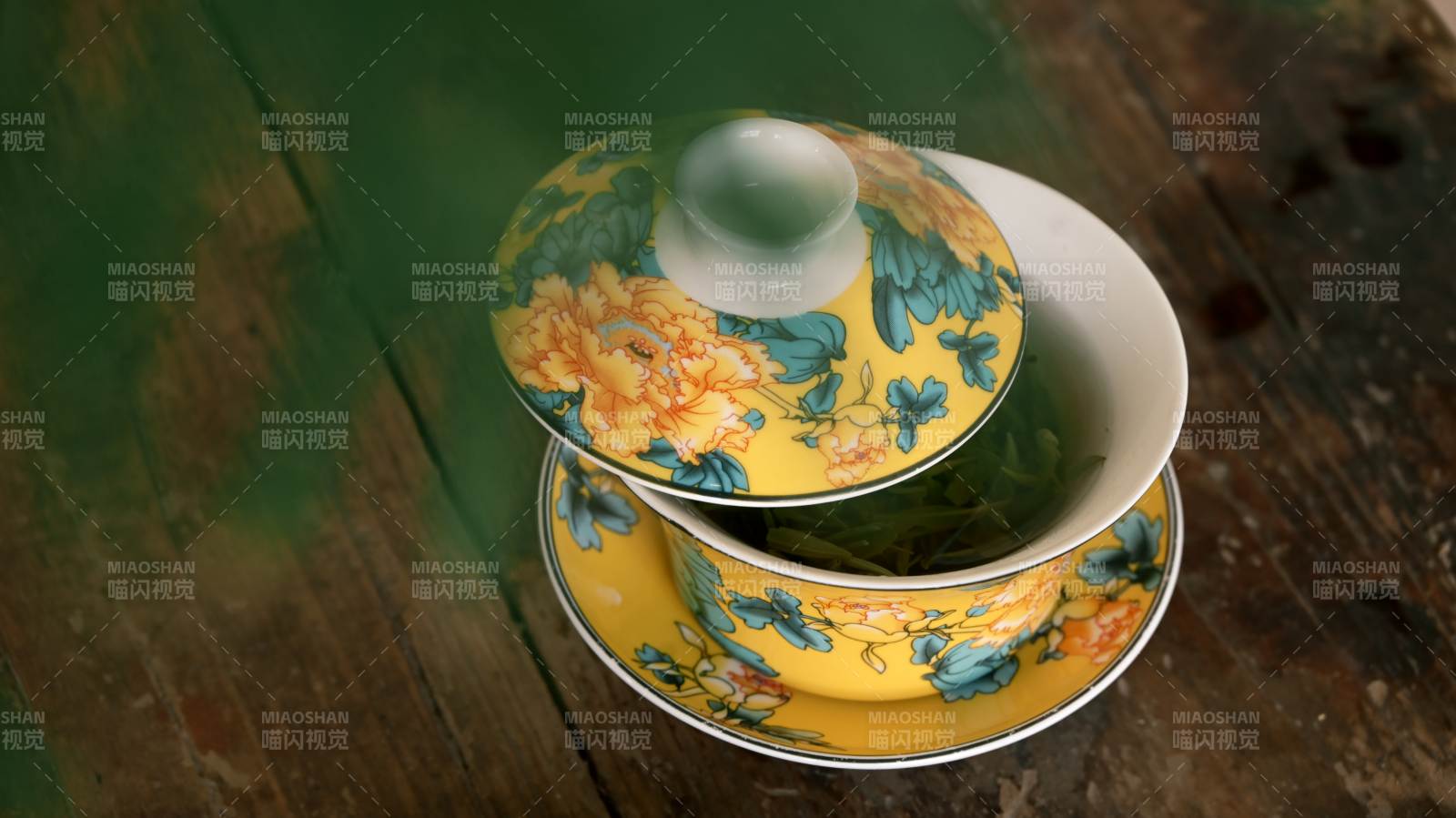 花鳥紋茶碗