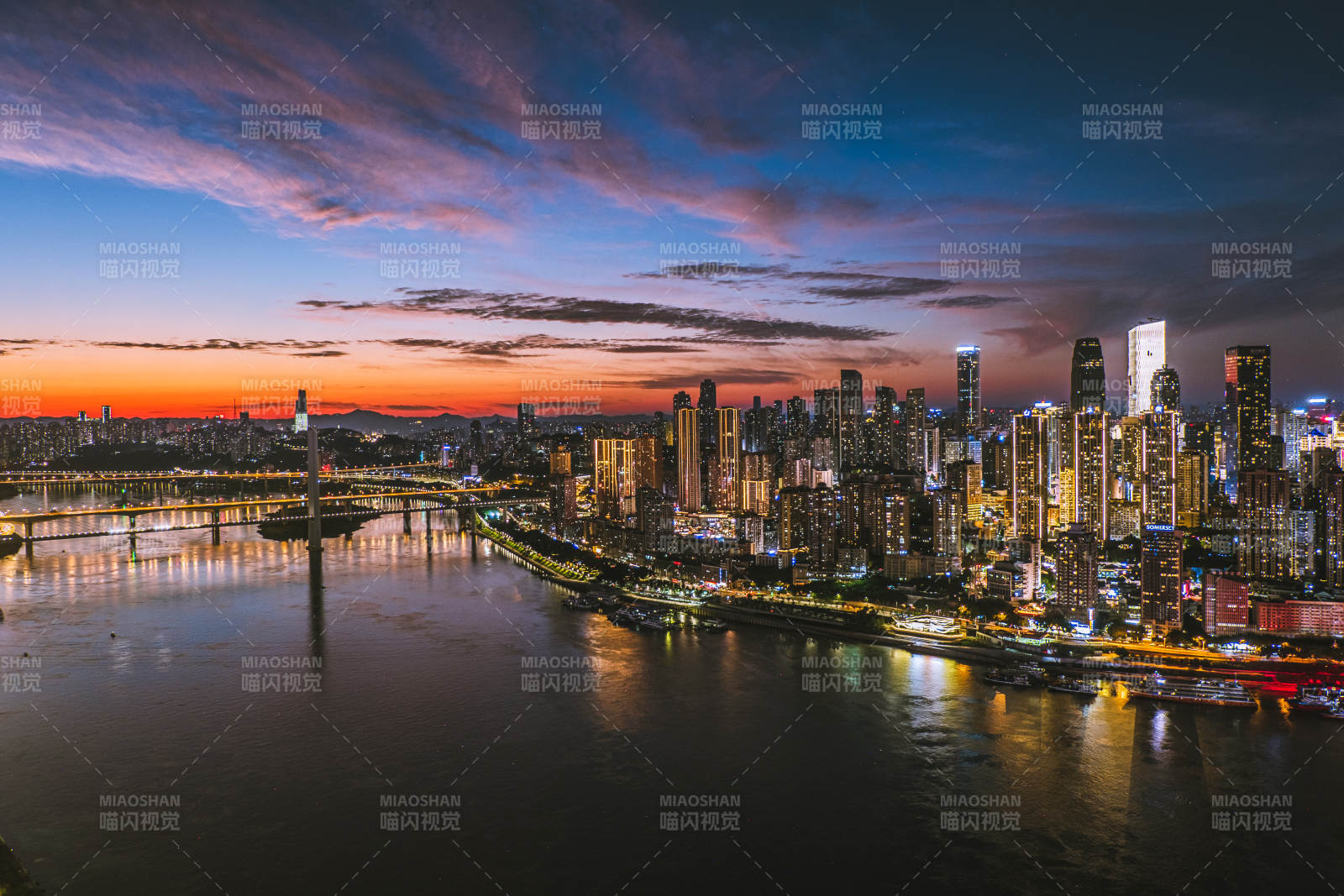 重慶渝中半島夜景