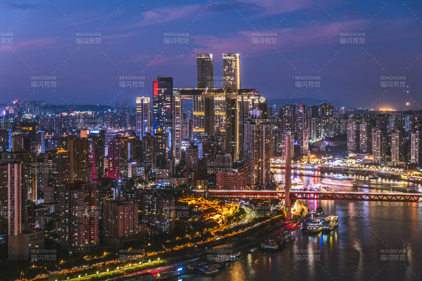 重慶渝中半島夜景