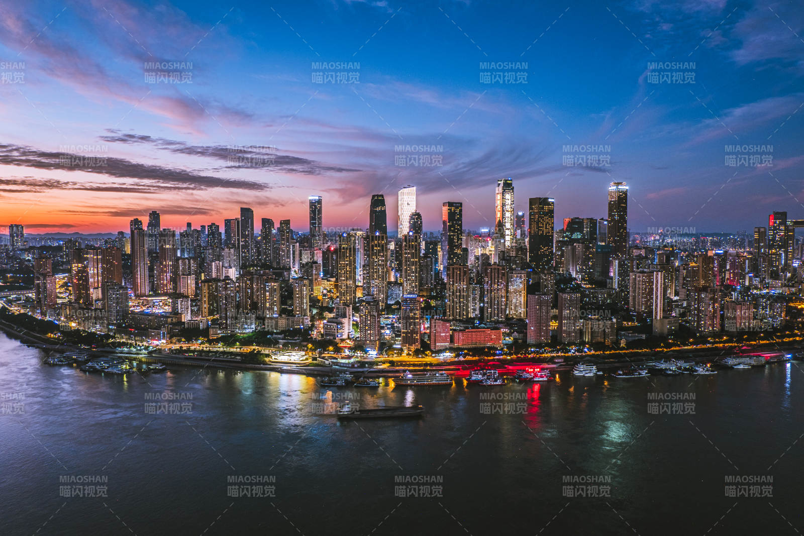 重慶渝中半島夜景