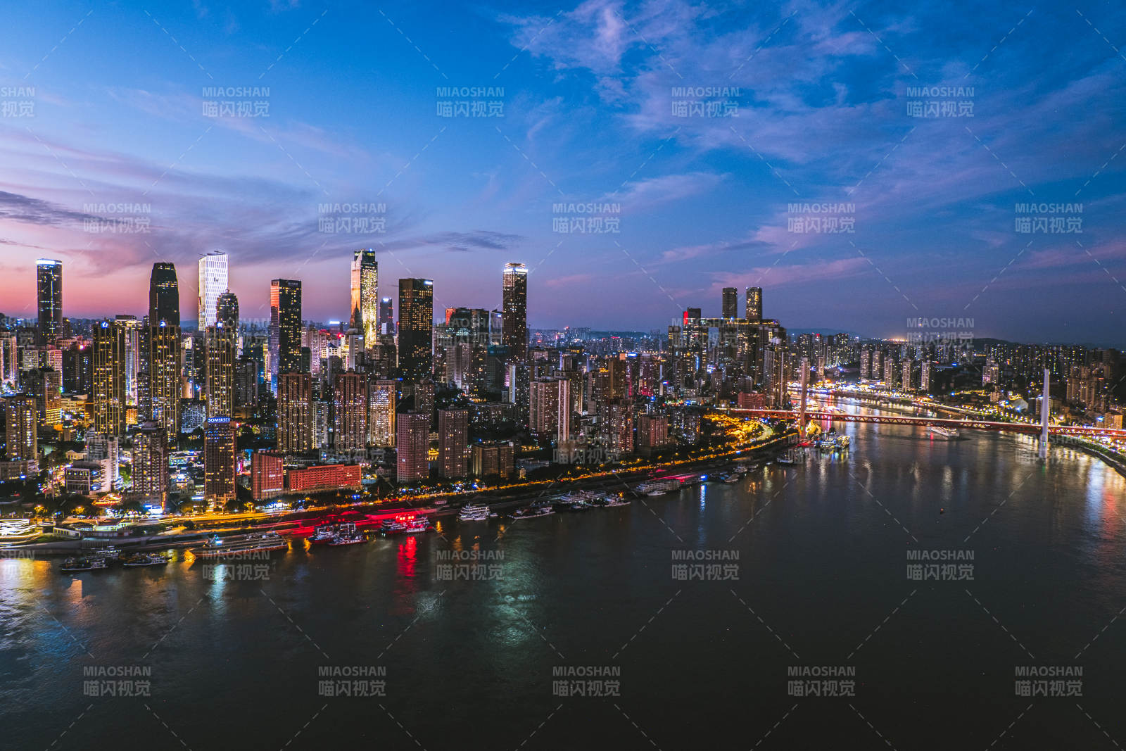 重慶渝中半島夜景