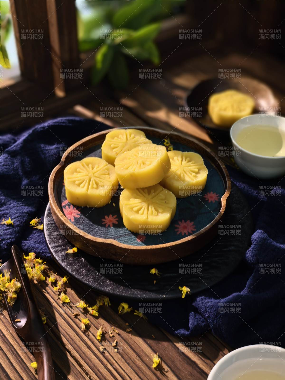 桂花糕點 茶香四溢
