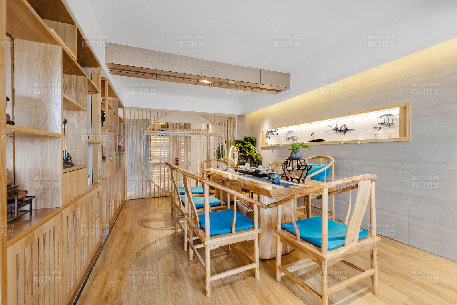 溫馨木質(zhì)茶室設(shè)計