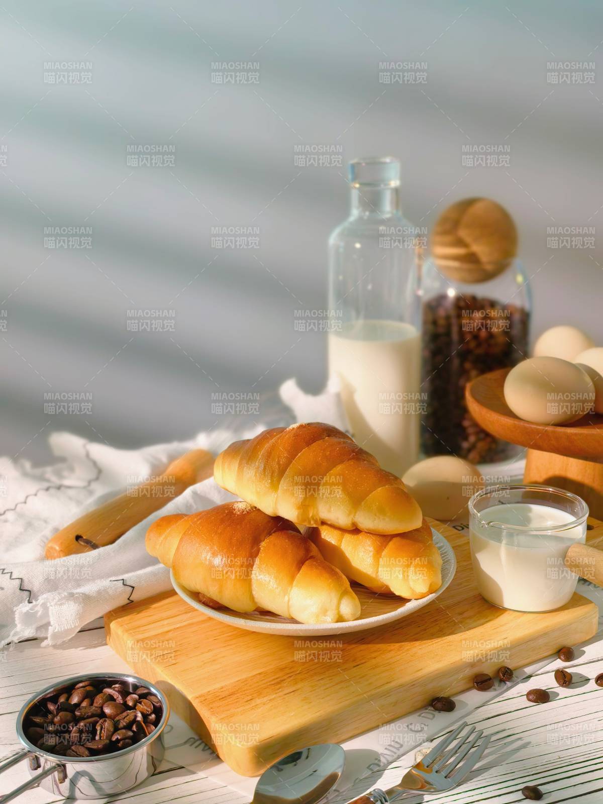 早餐時光 香濃可頌