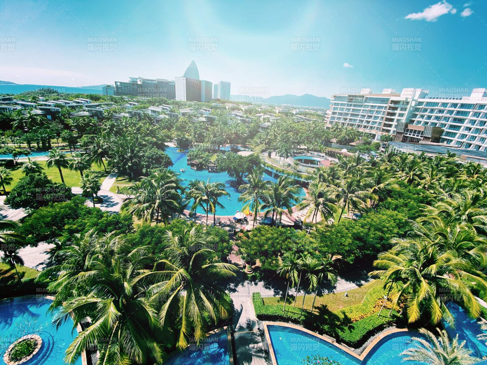 海南三亞熱帶度假勝地美景
