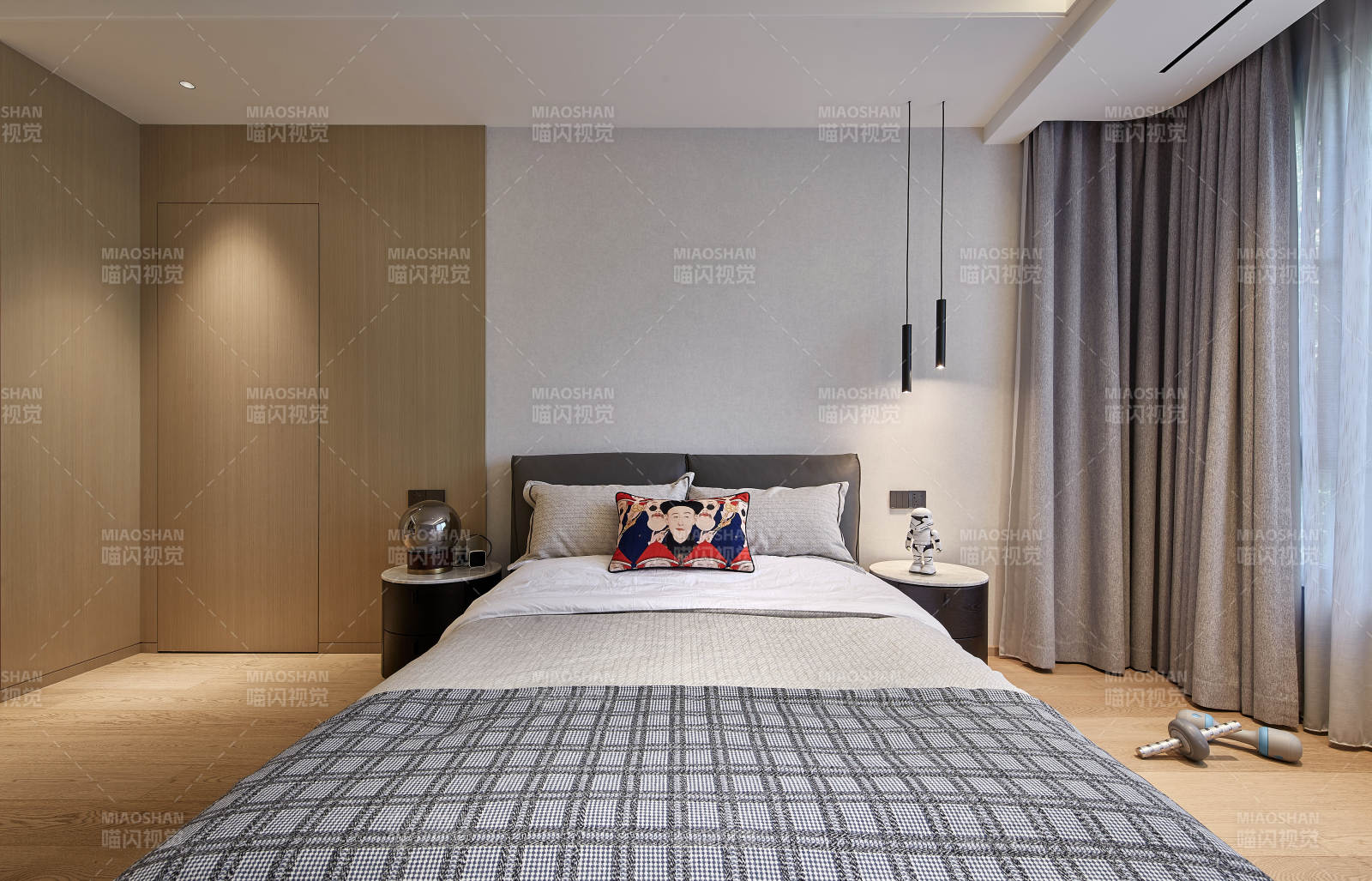 現代簡約臥室設計