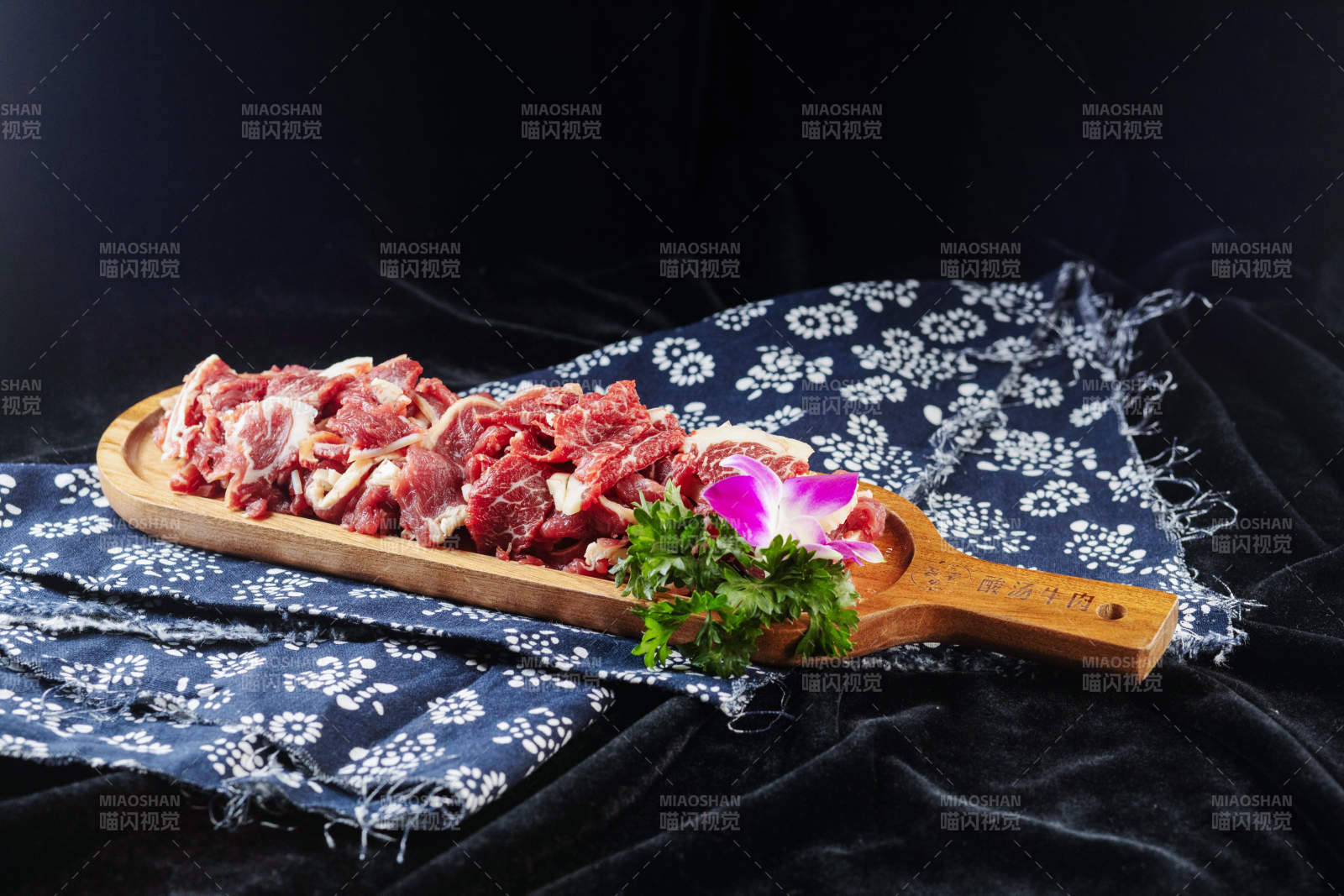 鮮嫩牛肉擺盤 菜品