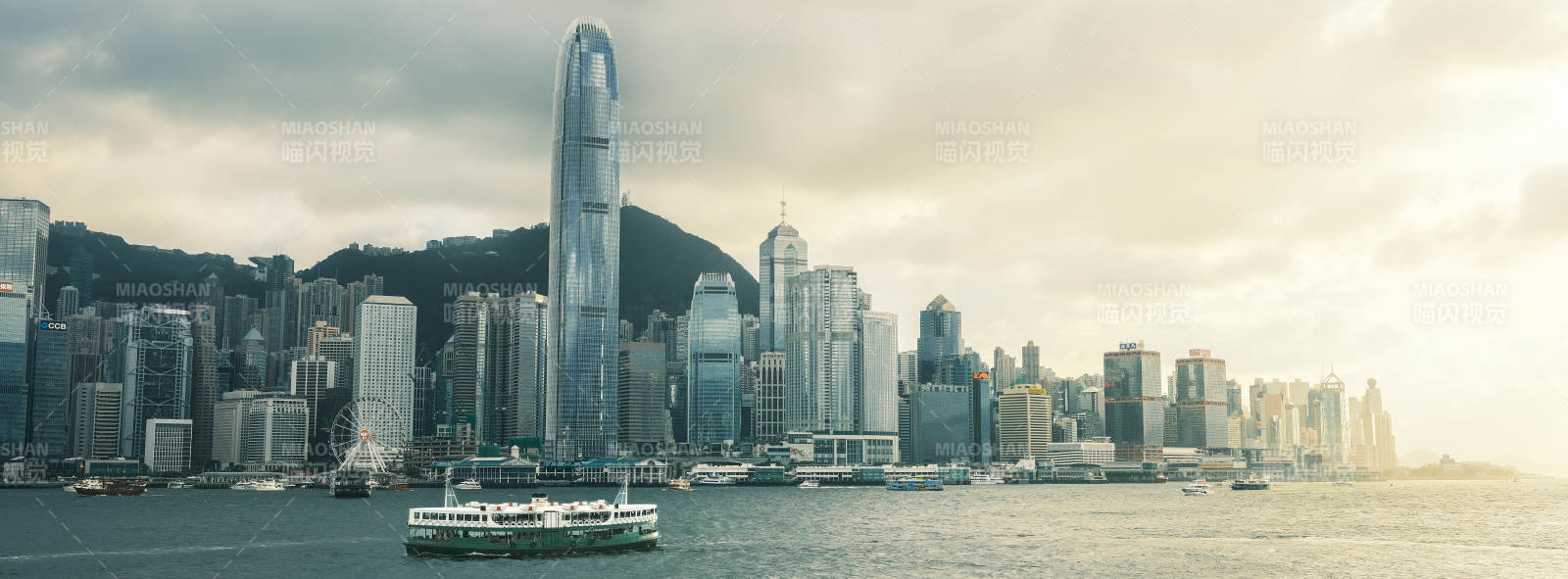 香港天際線美景