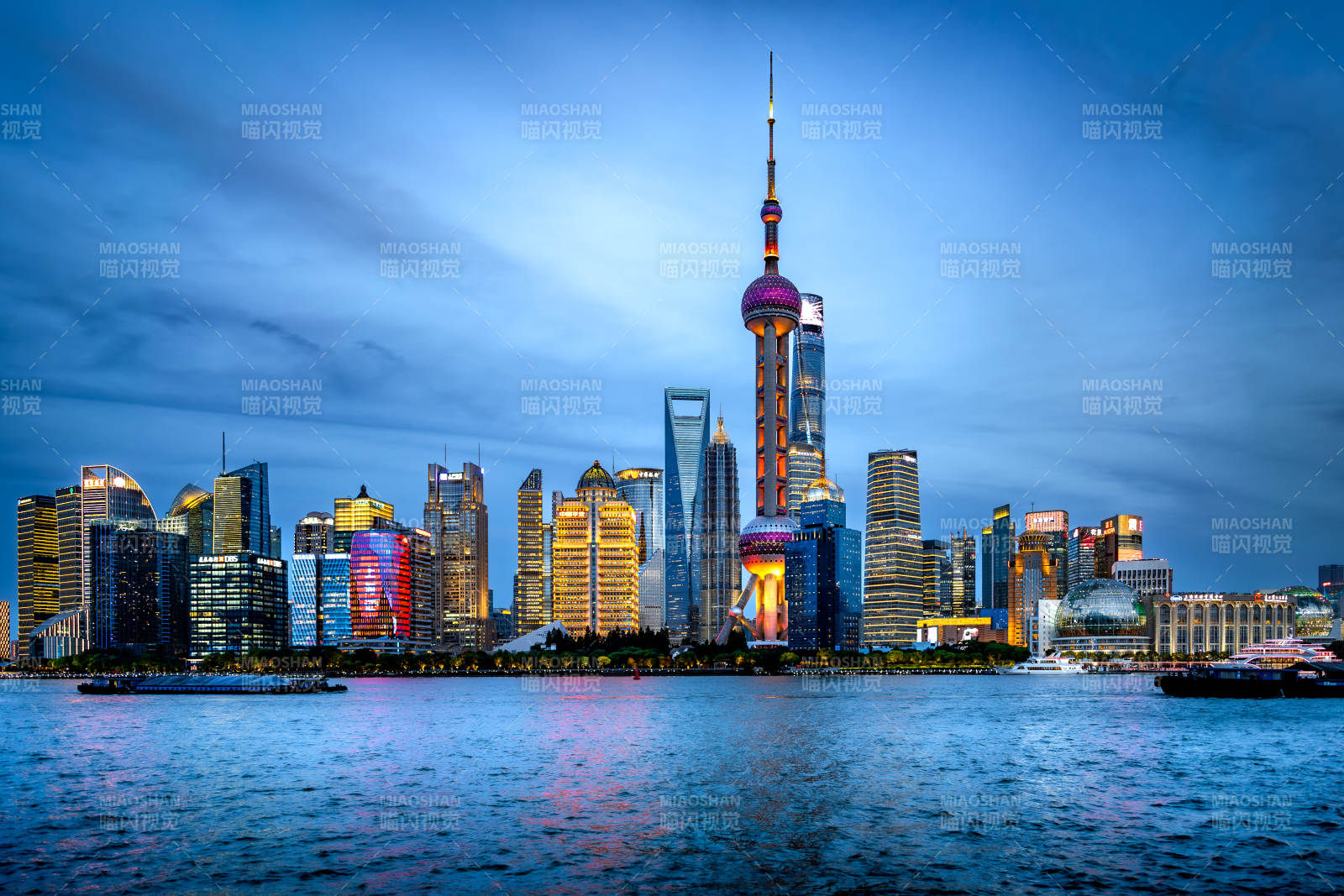 上海夜景璀璨