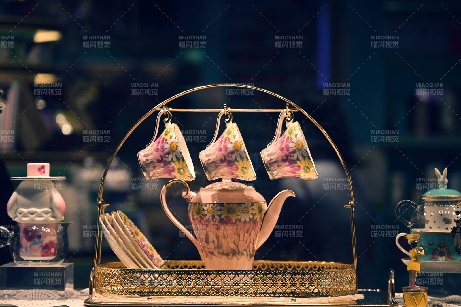 花茶具靜謐時光