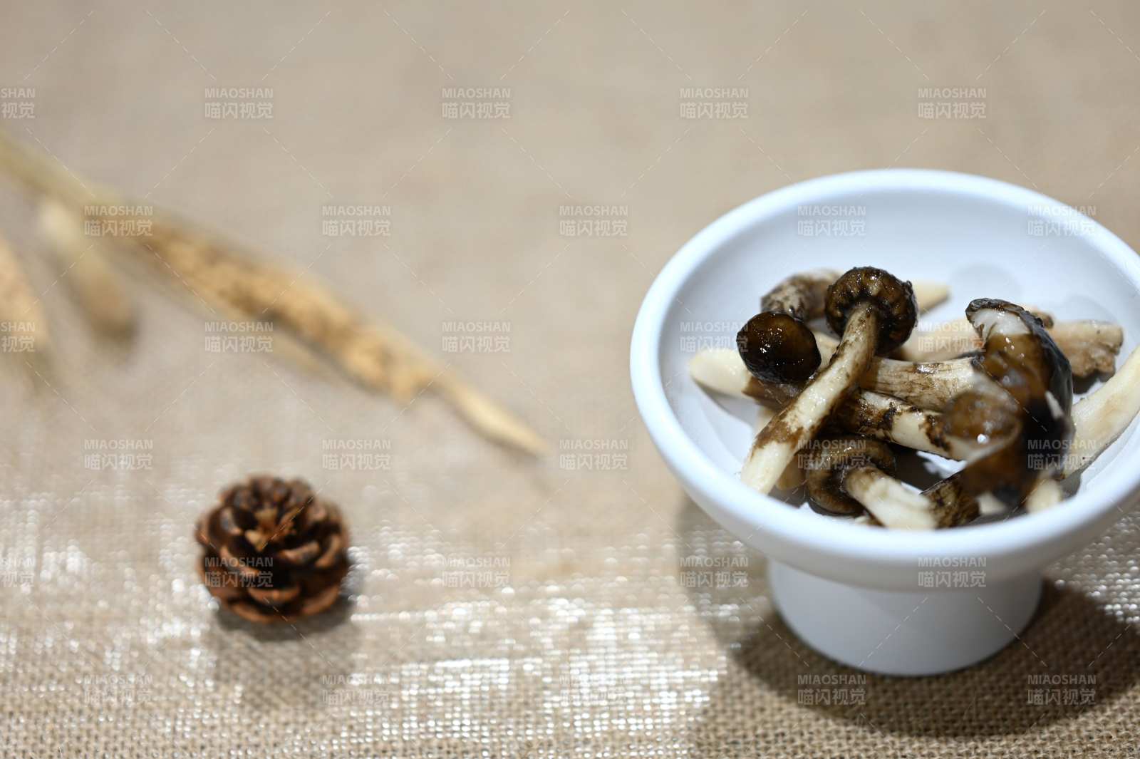 松茸小碗靜物