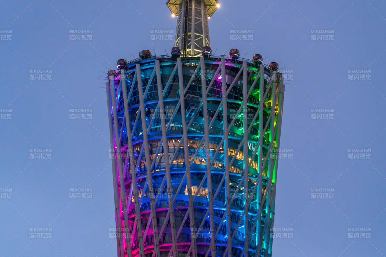 廣州燈塔頂夜景