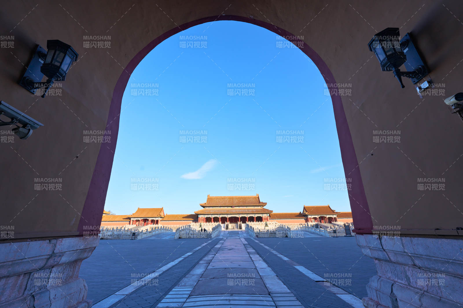 故宮拱門望景