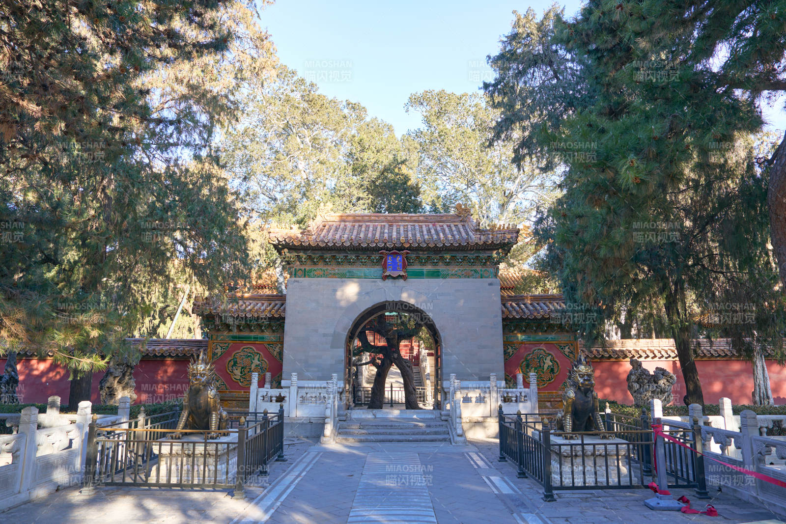 故宮御花園天一門