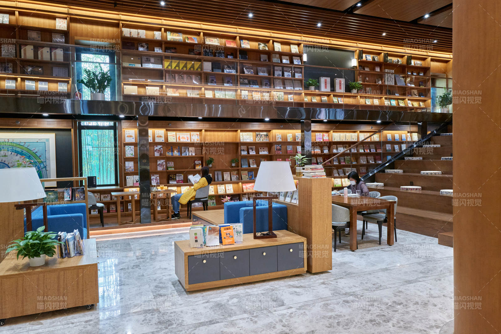 書香滿溢的閱讀空間