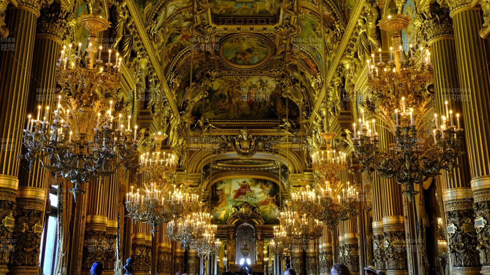 巴黎歌劇院的華麗大廳