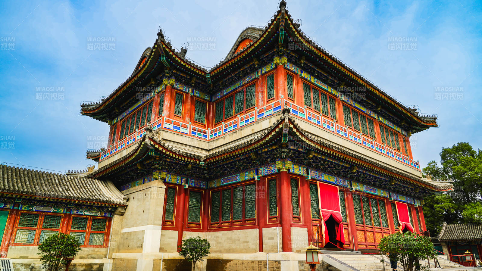 古色古香的宮殿建筑