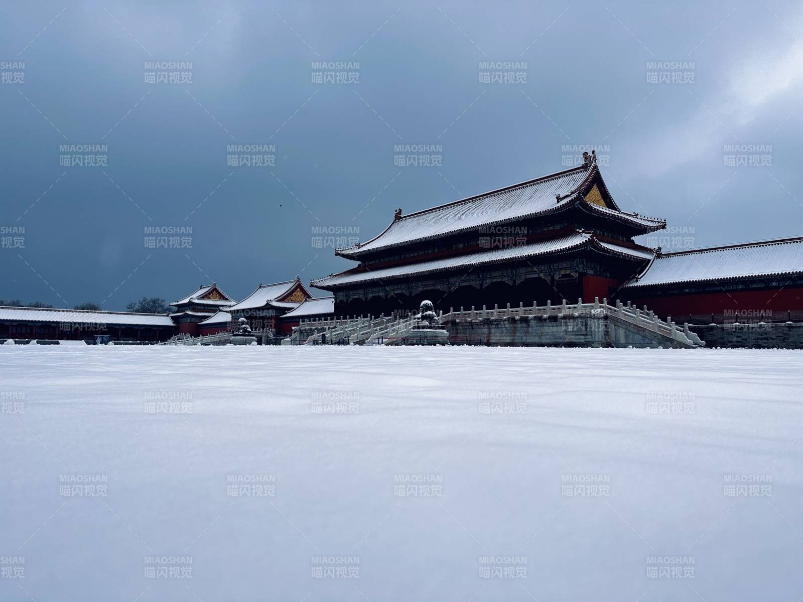 故宫雪景静谧庄严