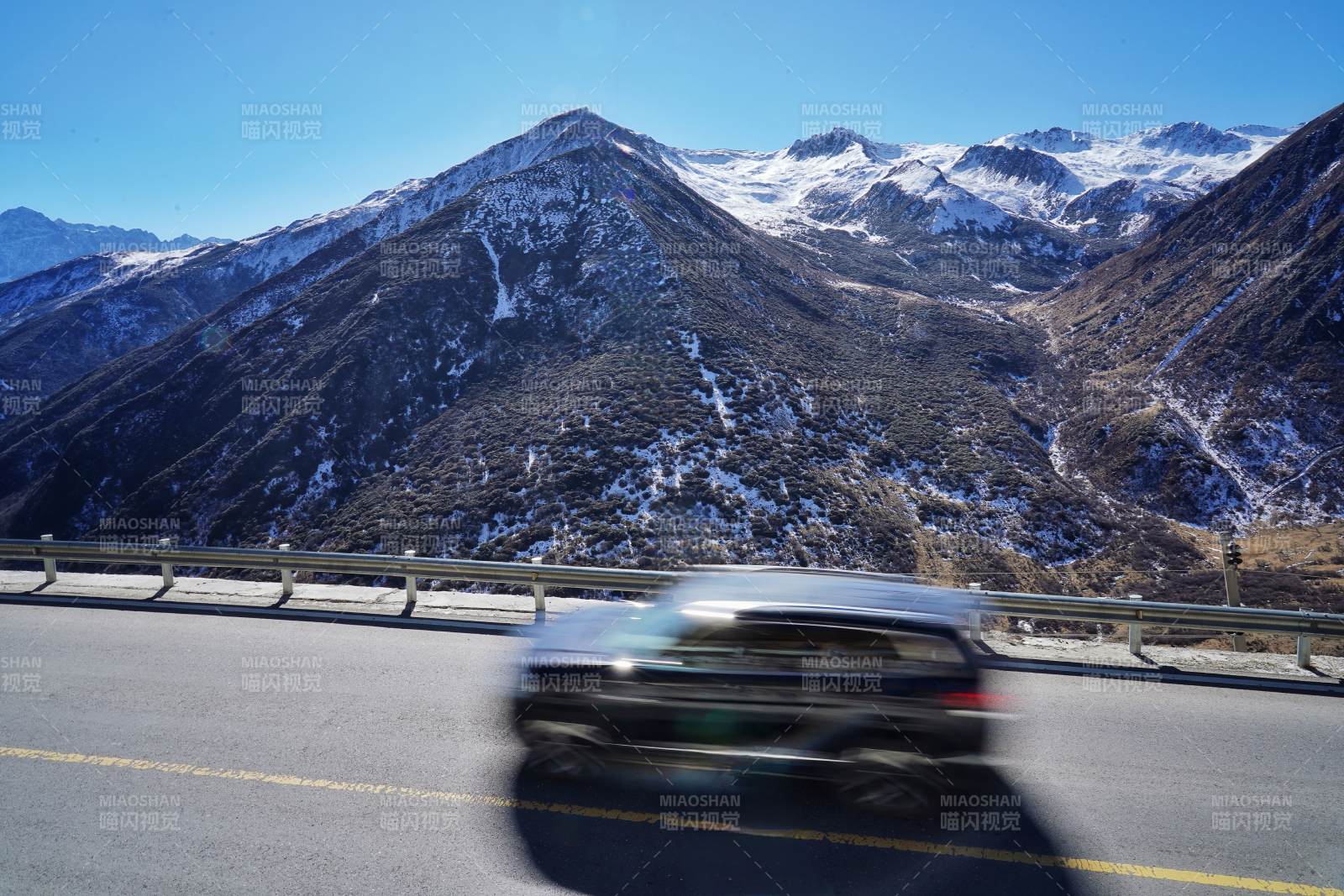 雪山公路行車圖