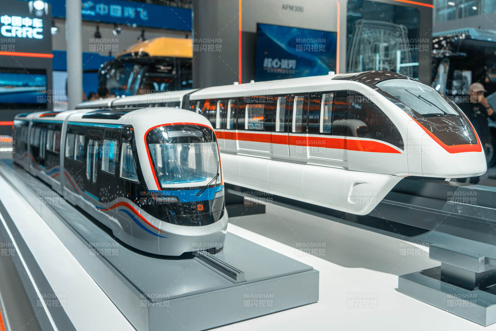 現代軌道交通模型展示