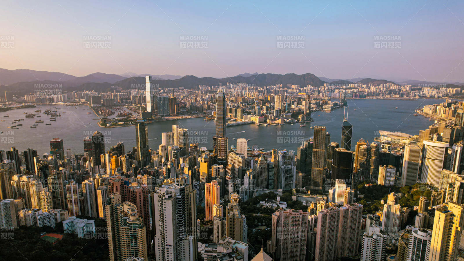 香港城市天际线