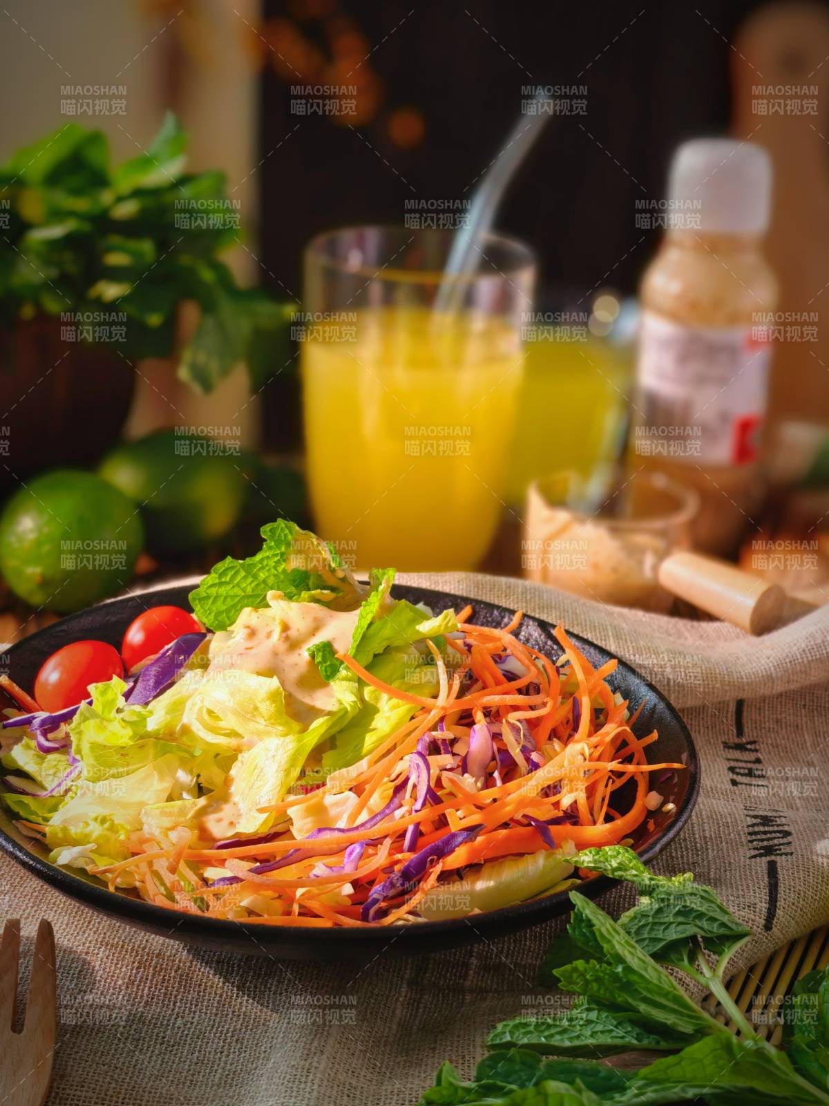 色彩繽紛沙拉拼盤