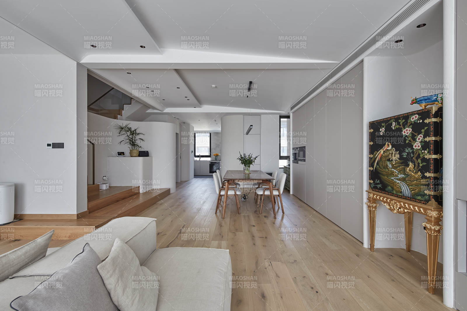 現代簡約客廳設計