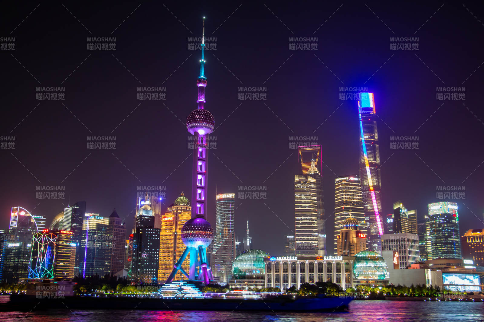 上海夜景璀璨