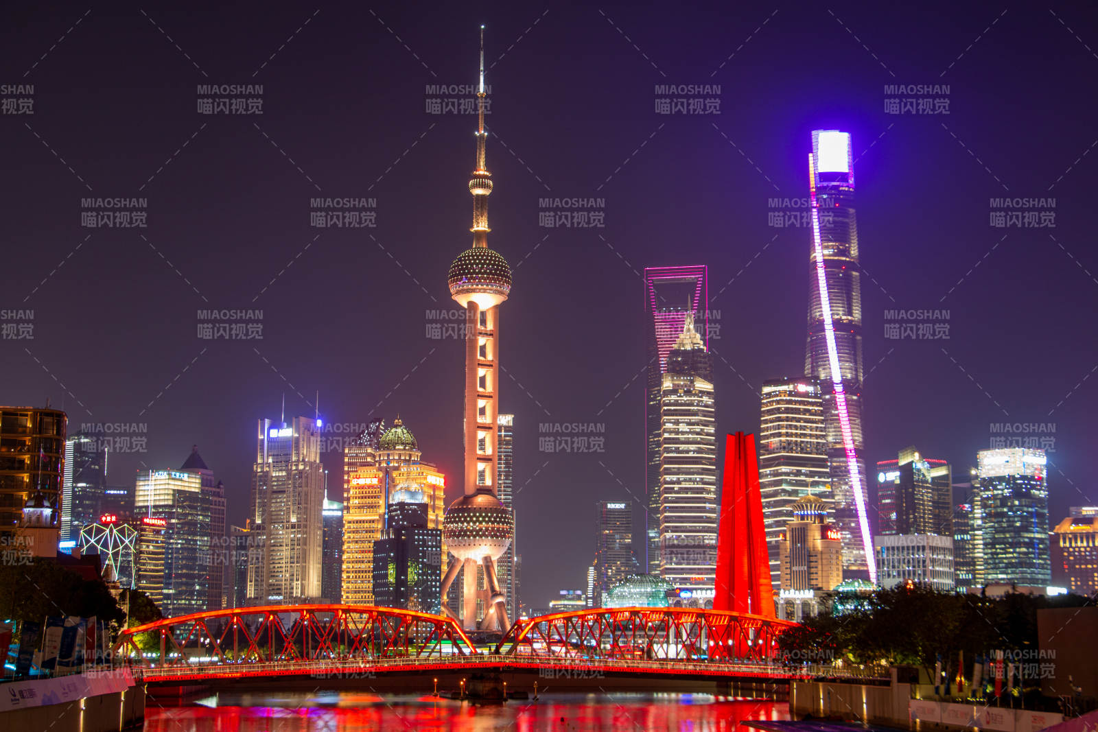 上海夜景璀璨