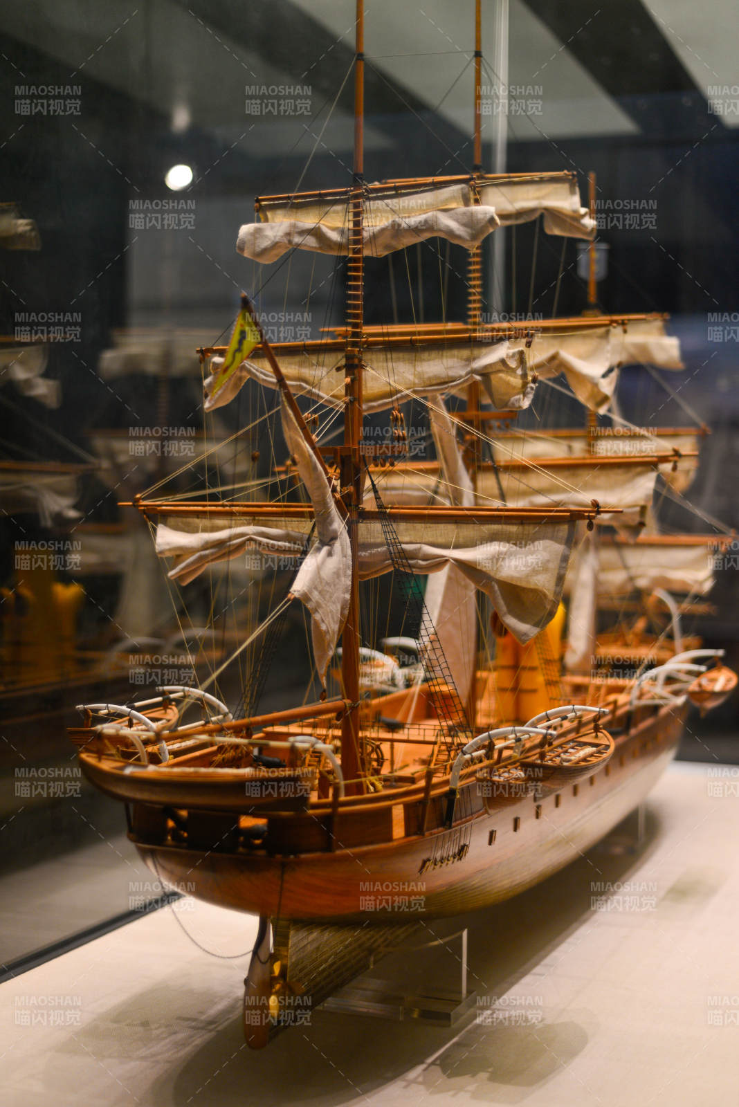 古船模型展示