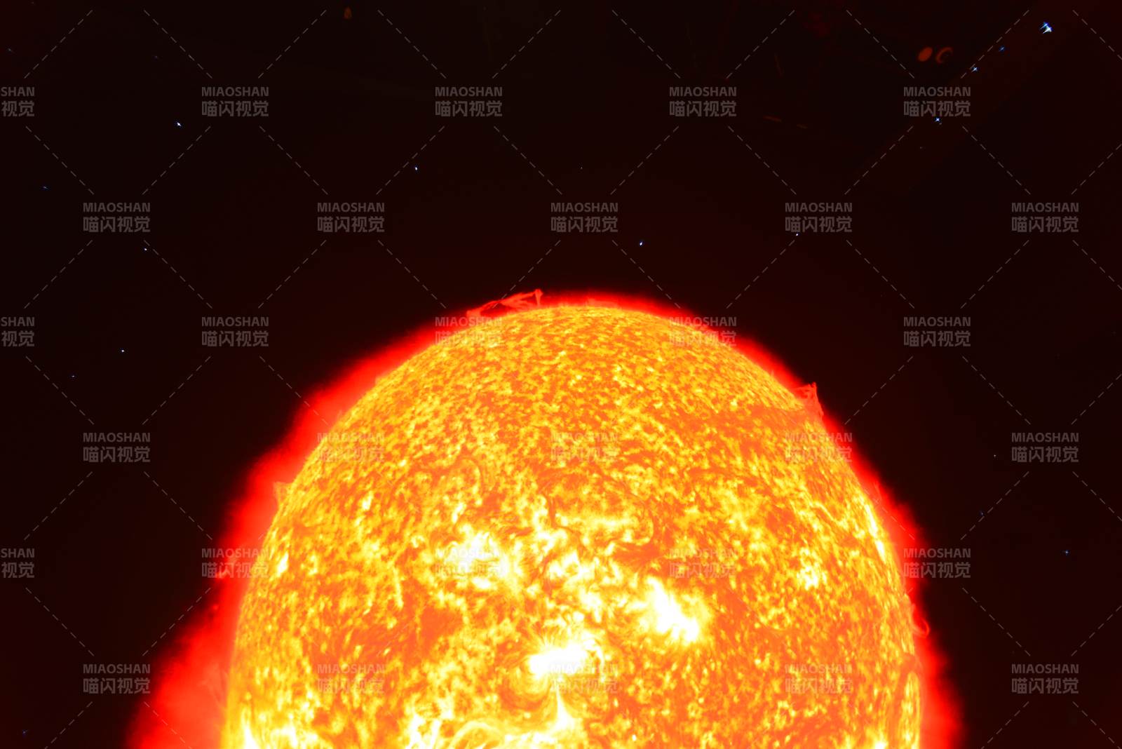 太阳表面的壮丽景象