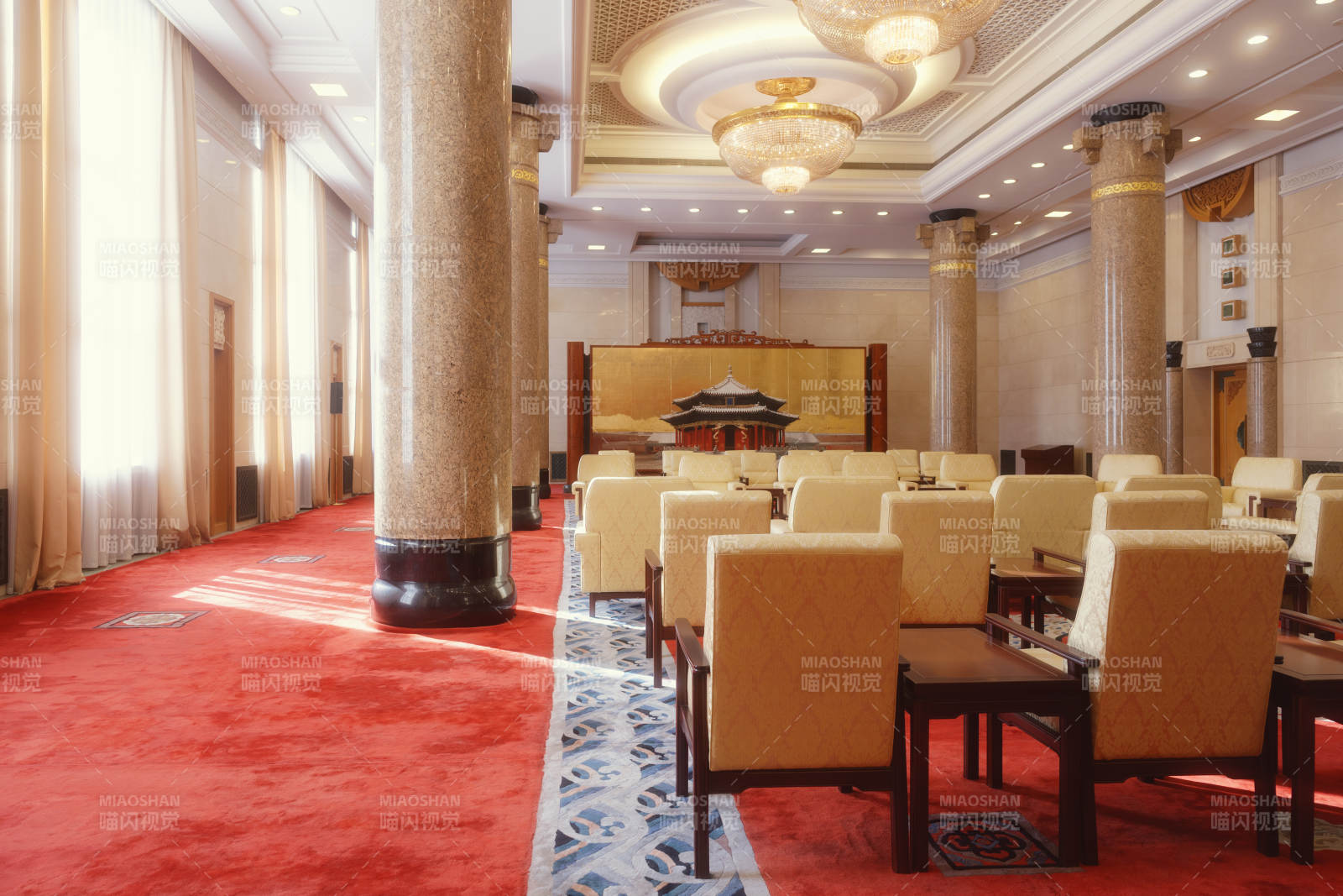 人民大會堂會議廳內景