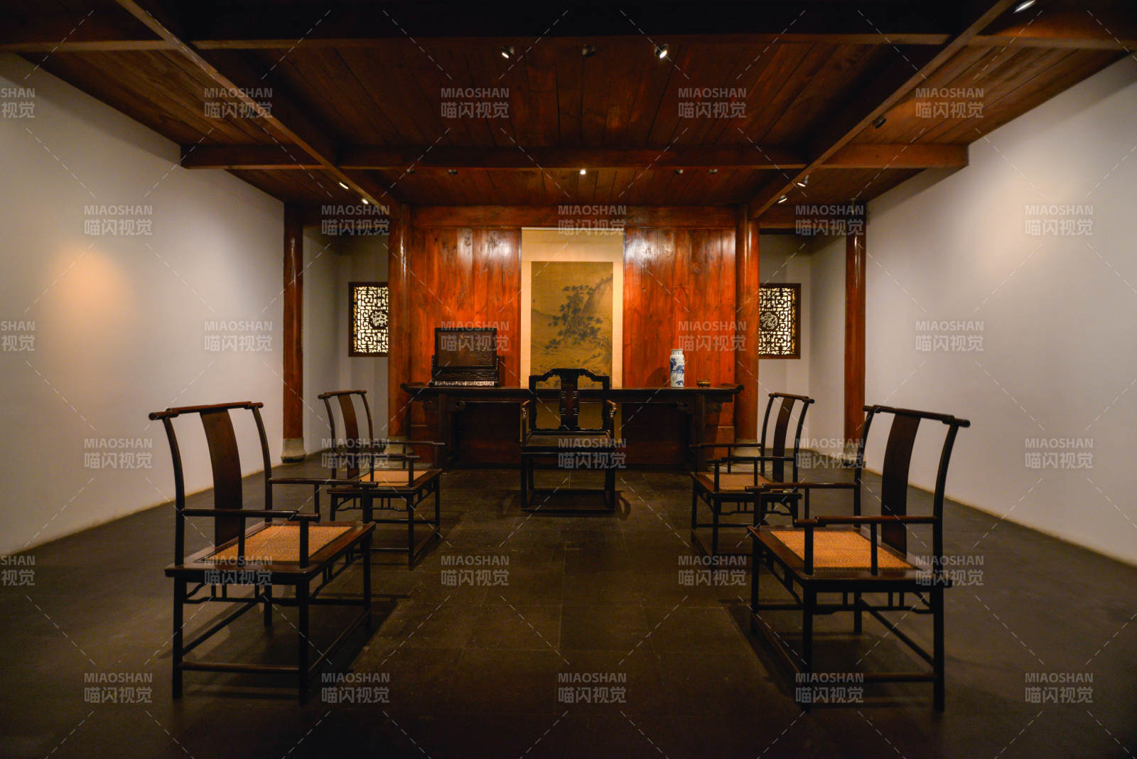 上海博物館中式古典書(shū)房