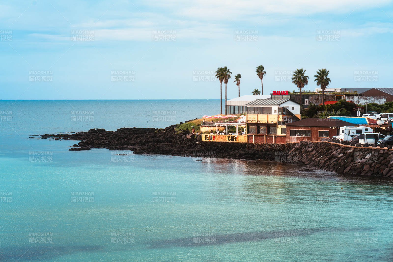 韓國濟州島涯月邑海濱