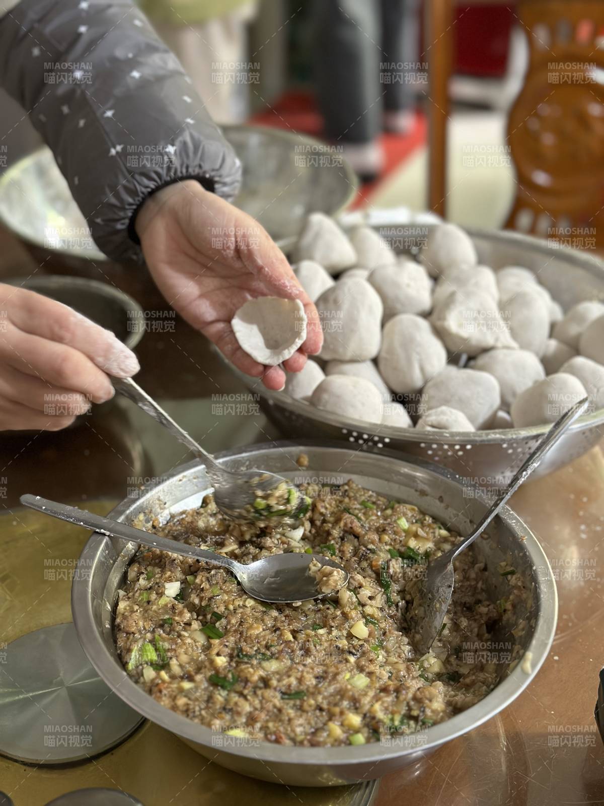 永定芋子包｜團(tuán)子制作中