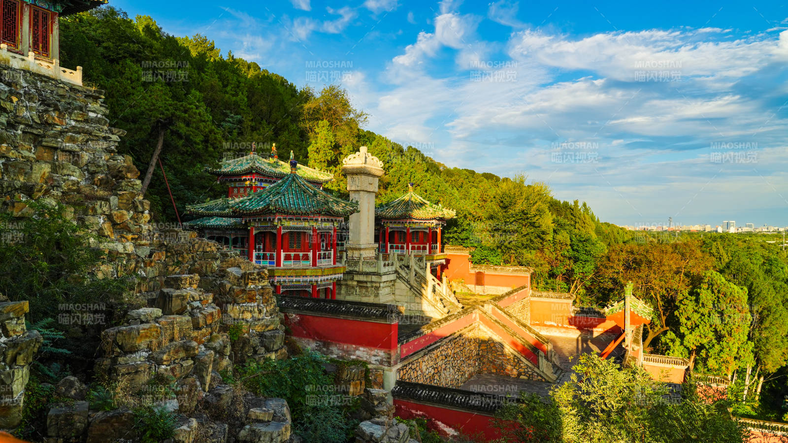 颐和园佛香阁风光