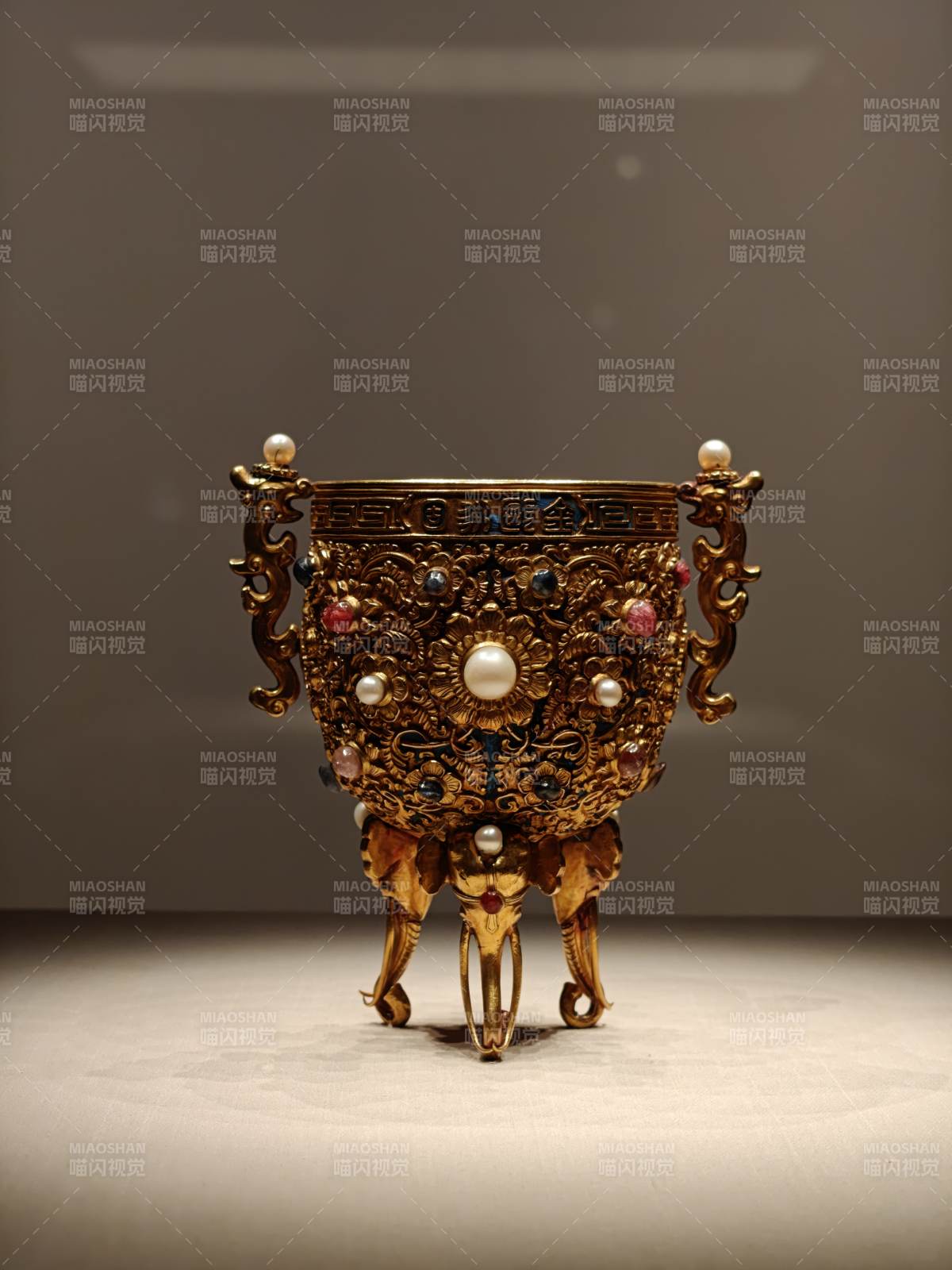 清乾隆 金甌永固杯