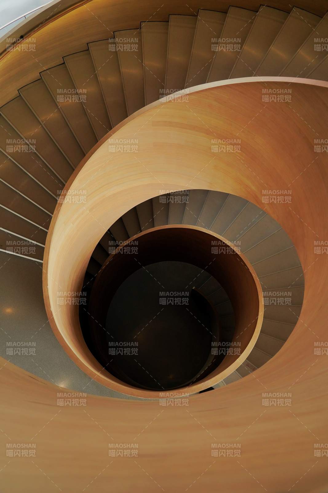 螺旋樓梯的優雅曲線