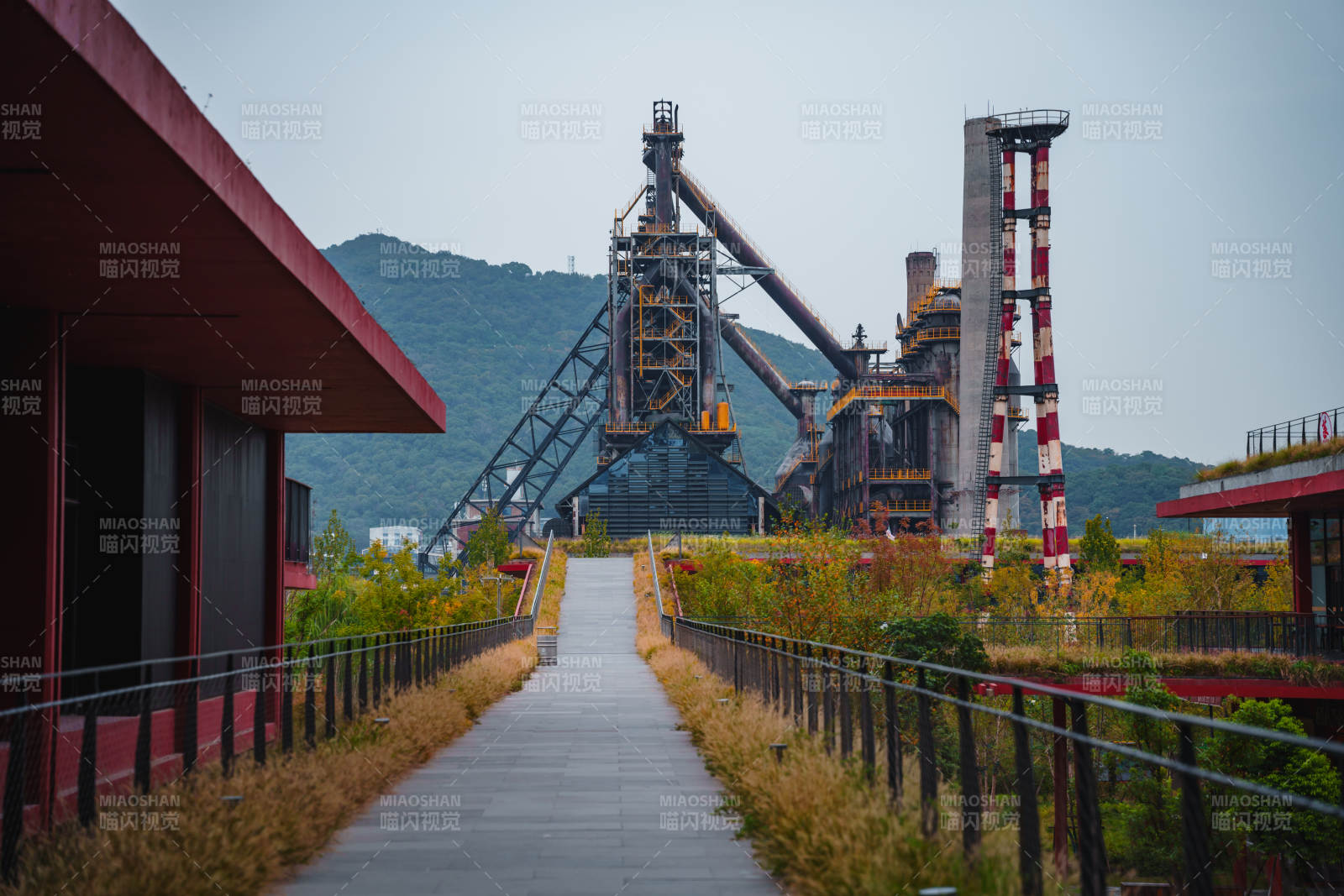 工业遗址风光