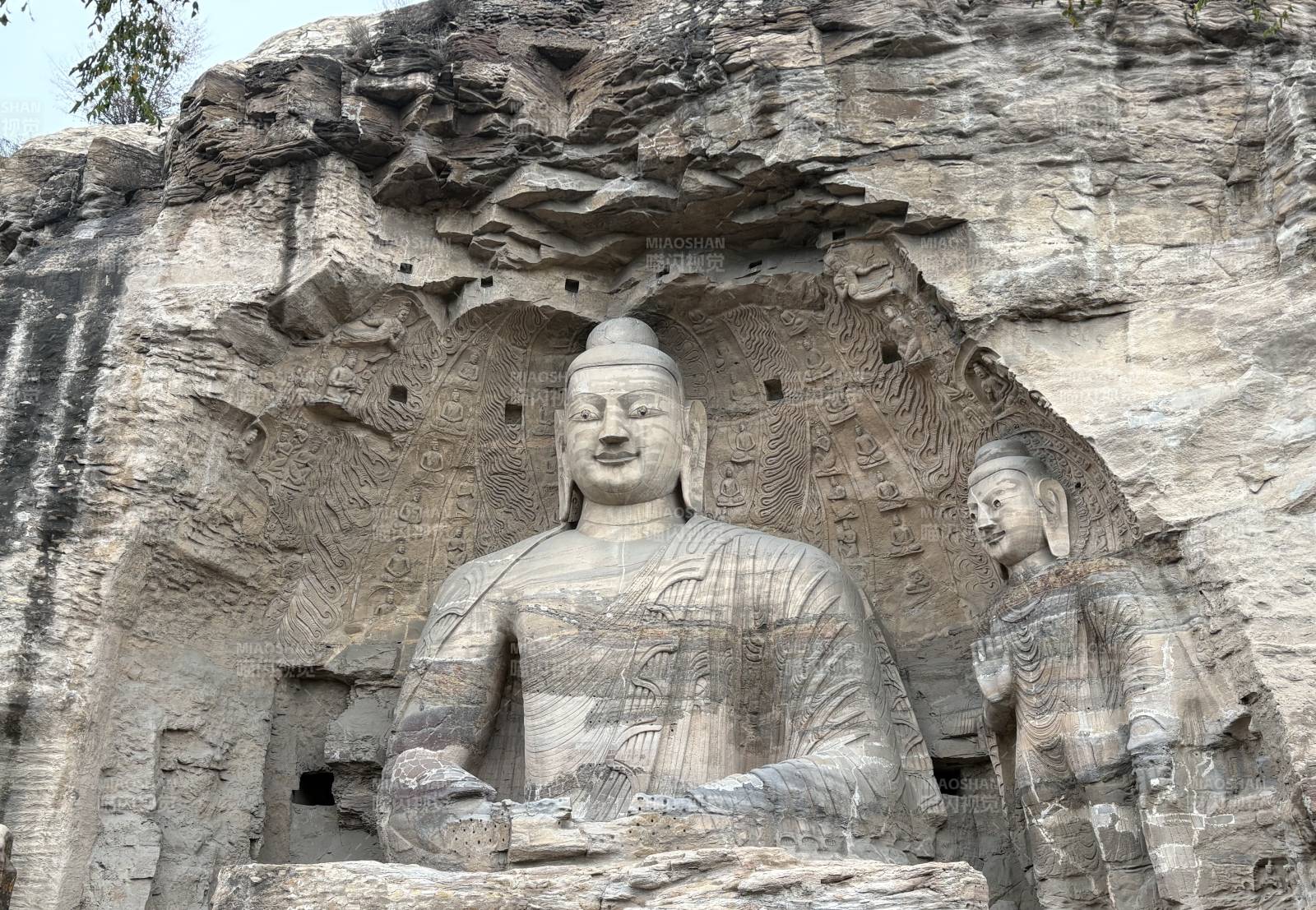 石窟佛像雕塑